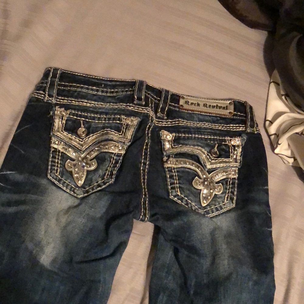 Rock revival capris